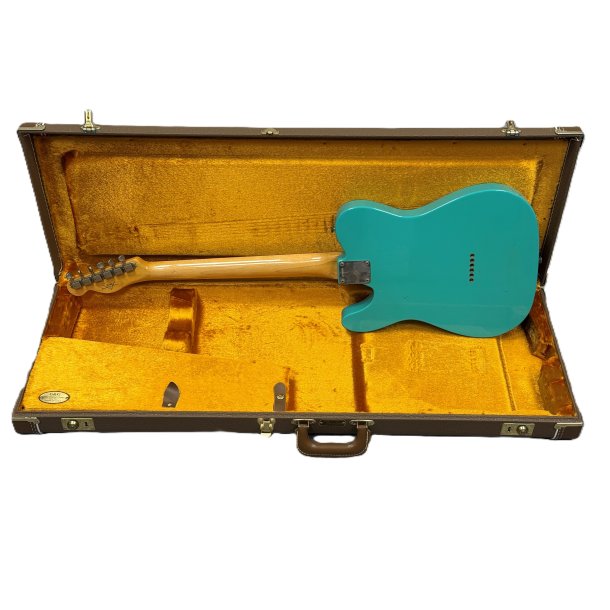 (BRUGT) Fender Custom Shop 63' Telecaster Sea Foam Green 2005